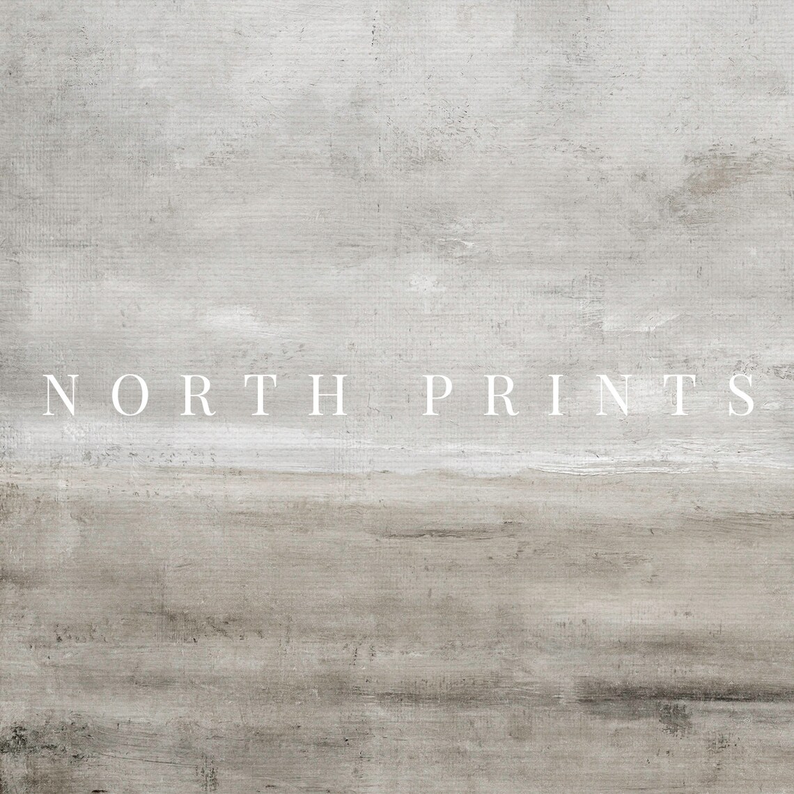 Muted Coastal Landscape, Neutral Vintage Art Print - Image 3