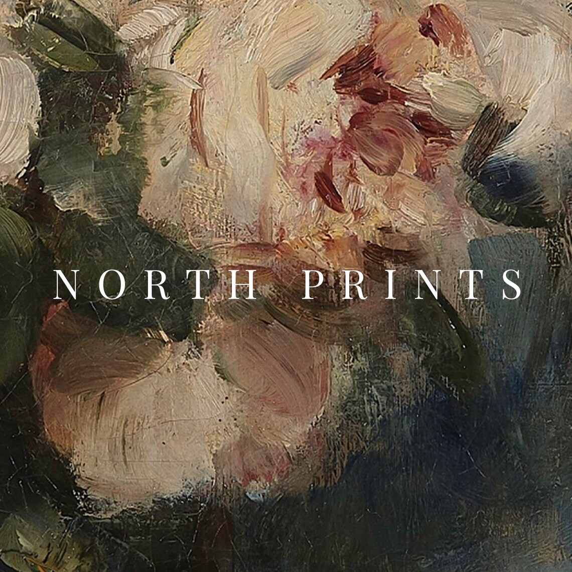 Moody Roses Still Life Painting, Romantic Vintage Art Print - Image 4