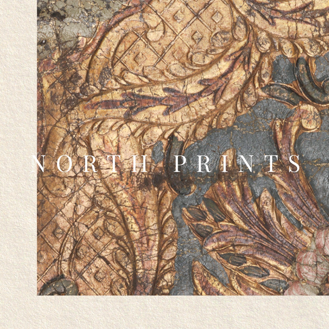 Vintage Botanical Pattern Art Print - Image 3