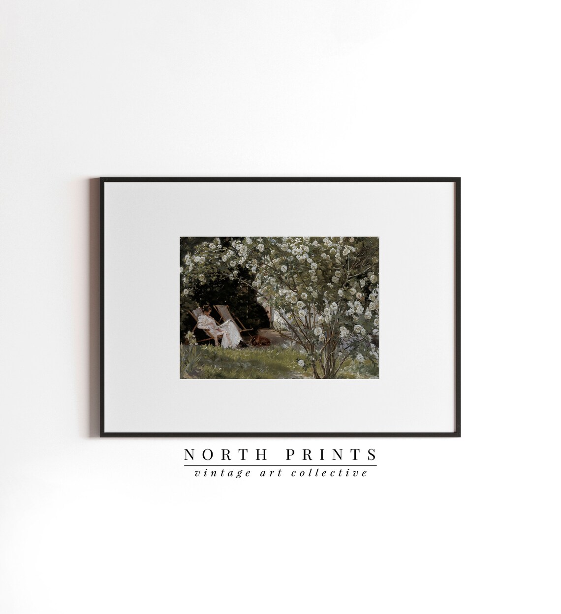 French Country Garden Bedroom Wall Art Print - Image 3