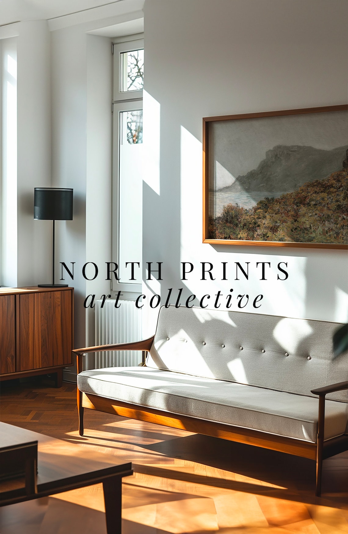 Coastal Landscape Art Print, Bedroom Statement Decor - Image 4