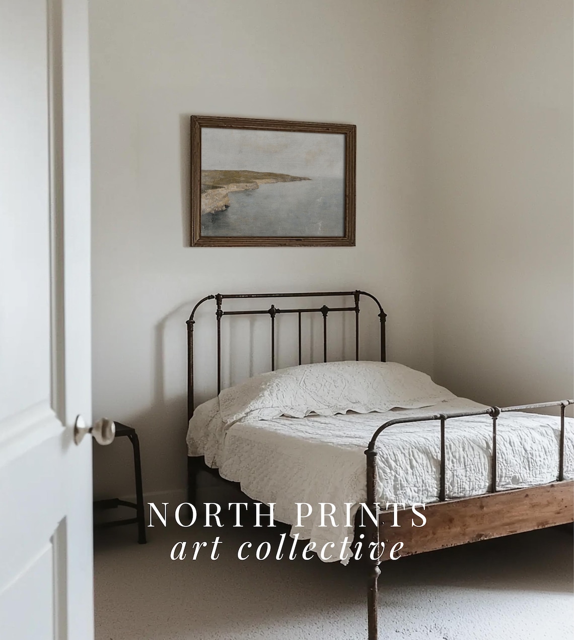 Australia Coastal Painting Minimalist Seaside Art Print - Image 3