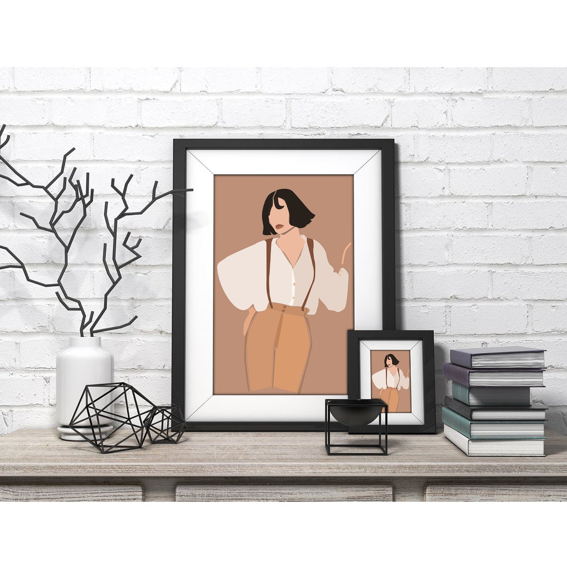 Inspirational Women No2 Feminist Art Bathroom Wall Art Boho Wall Art Gift For Her Contemporary Home Decor - Image 4