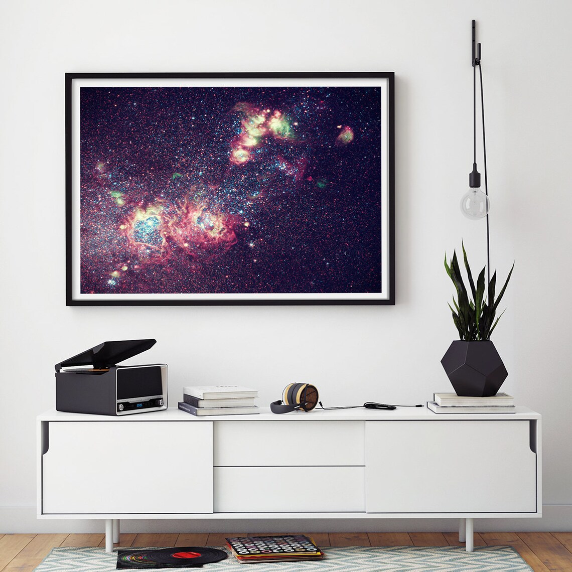 Hubble Known Universe Galaxy Poster, Astronomy Decor - Image 2