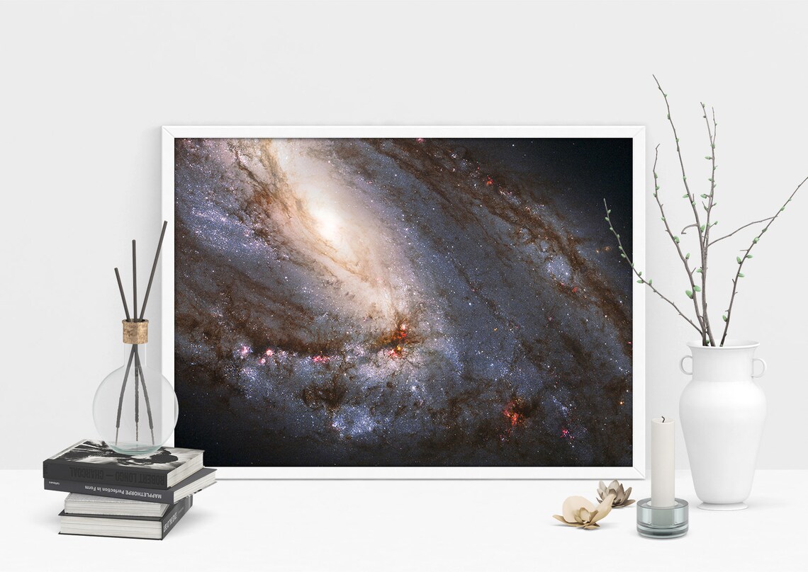 Centaurus A Outer Space Art Print, Geeky Decor - Image 2