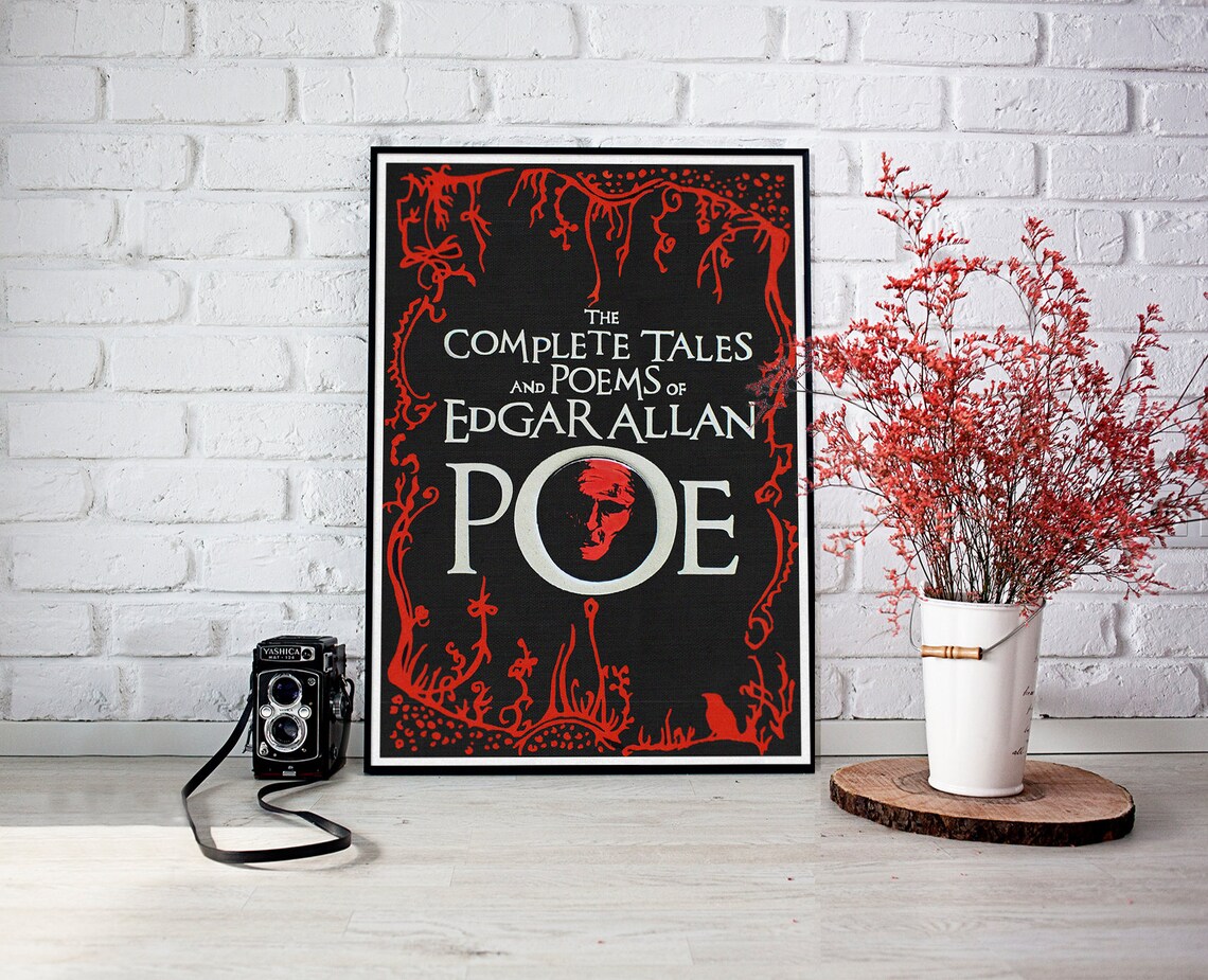 Edgar Allan Poe Vintage Literary Art Print - Image 3