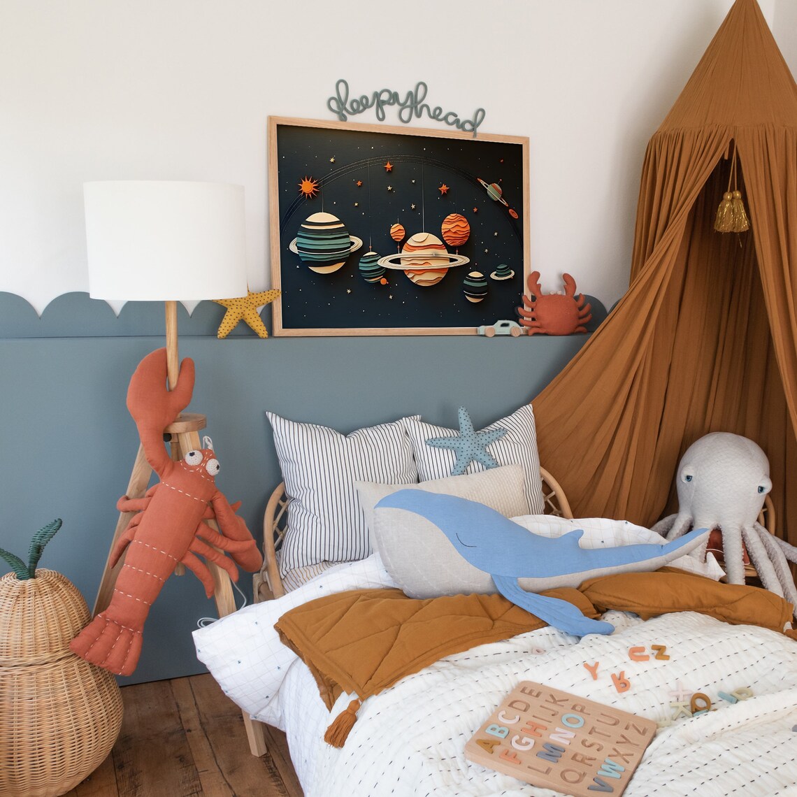 Planets Art Print, Kids Room Nursery Decor - Image 2