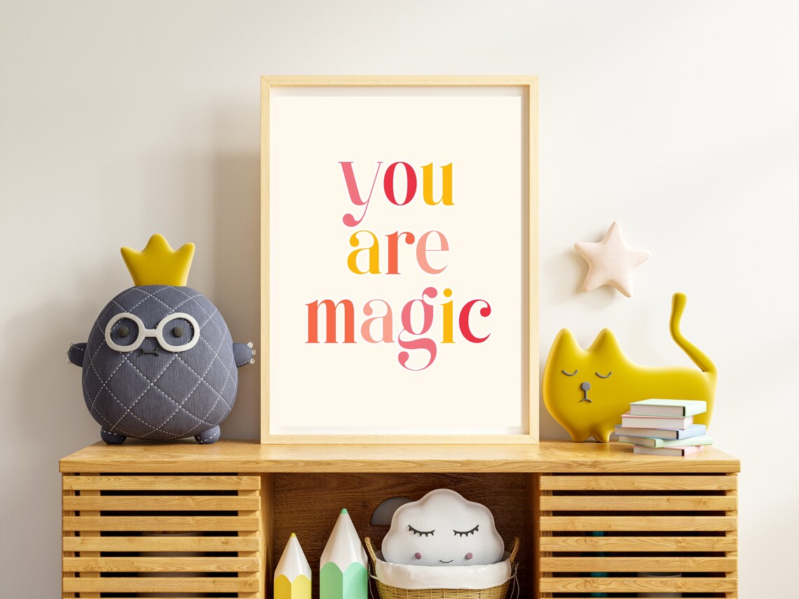 You Are Magic, Boho Wall Art Print - Image 2