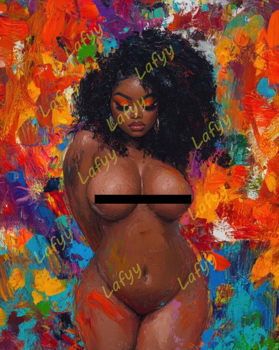 Nude Art, Sensual Wall Decor Art Print