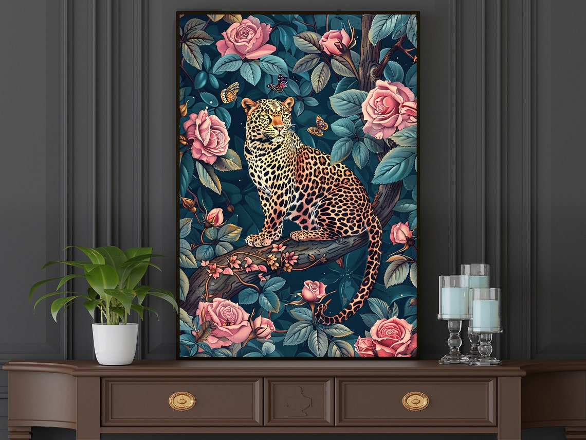 Matisse Leopard On The Tree Poster - Image 3