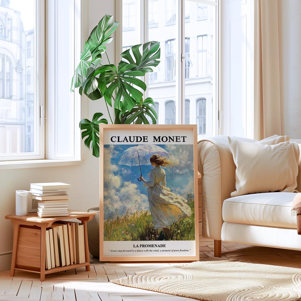Claude Monet Wall Art Impressionist Print Nature Landscape Poster Fine Art Monet Inspired Artwork Home Decor - Image 4