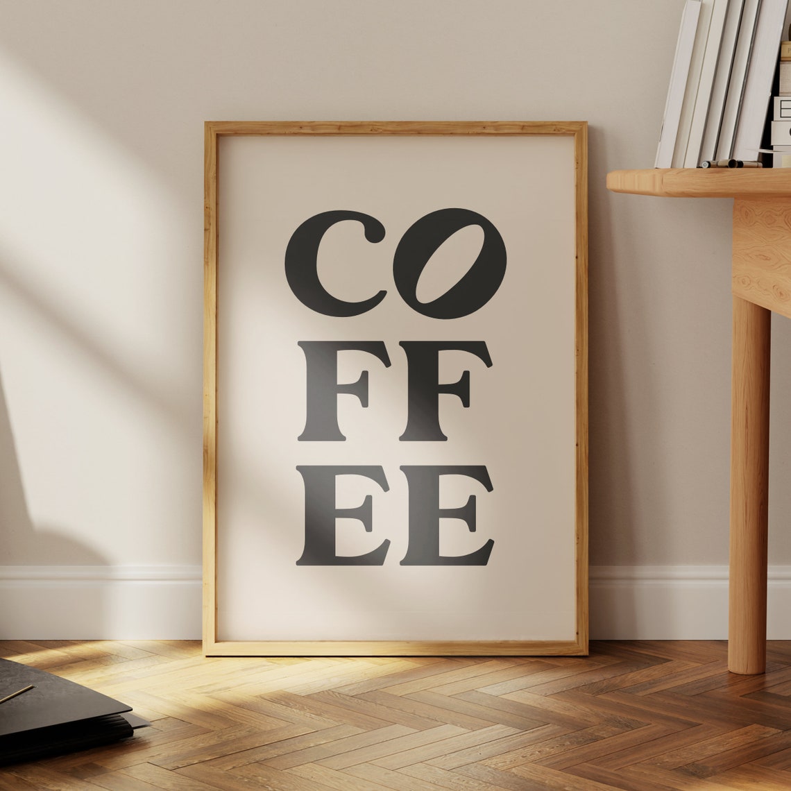 Coffee Typography Poster, Kitchen Decor - Image 4