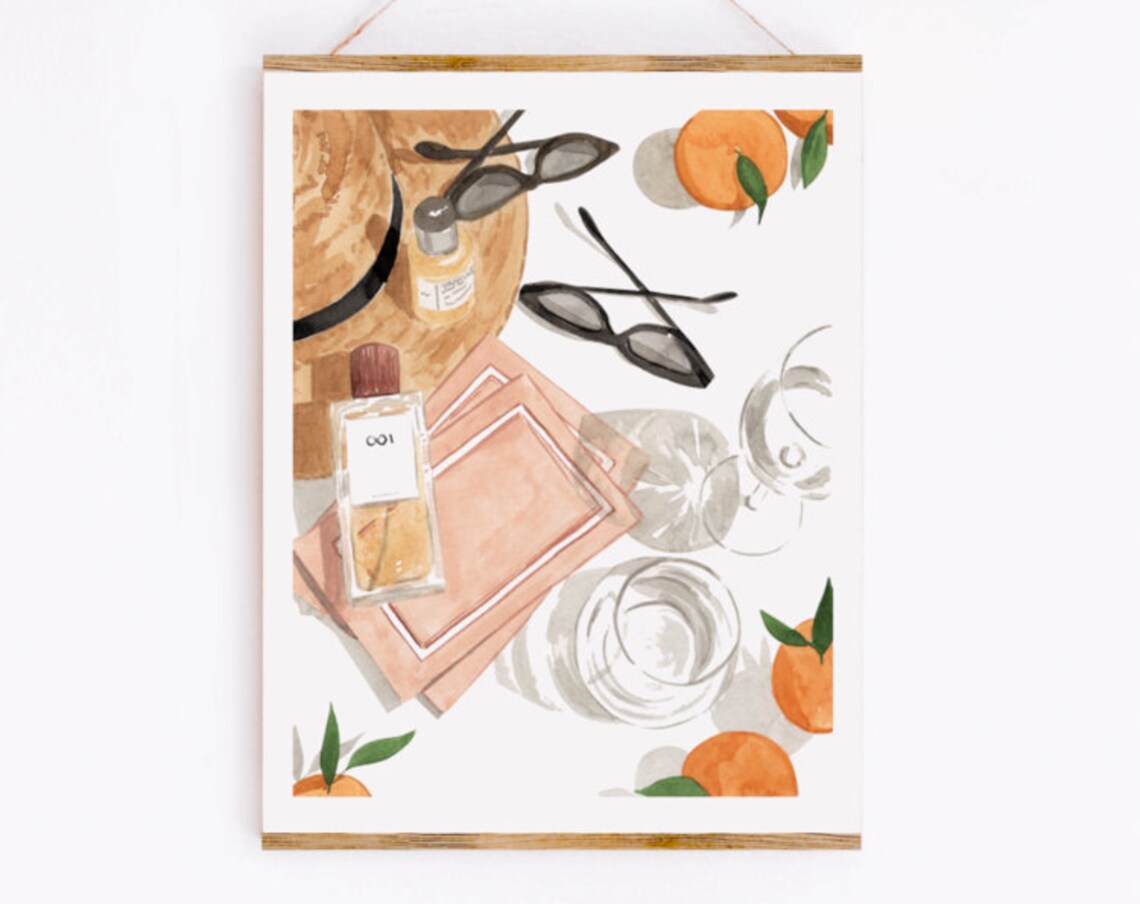 Still Life II Art Print, Sabina Fenn Watercolor - Image 4