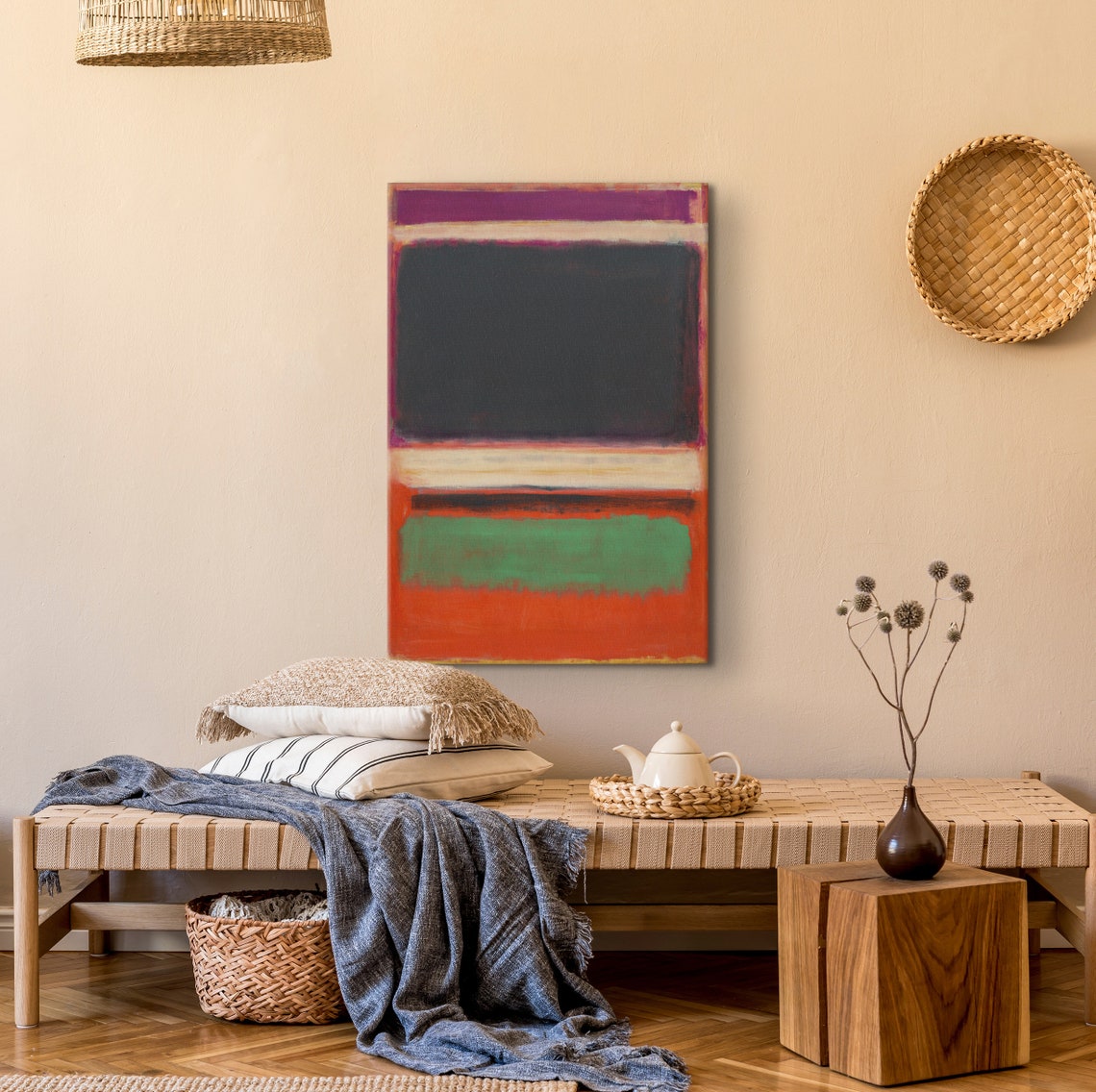 Mark Rothko Mixed Color Poster Mark Rothko Painting Exhibition Poster Modern Art Expressionism Art Mark Rothko Reproduction Art - Image 4