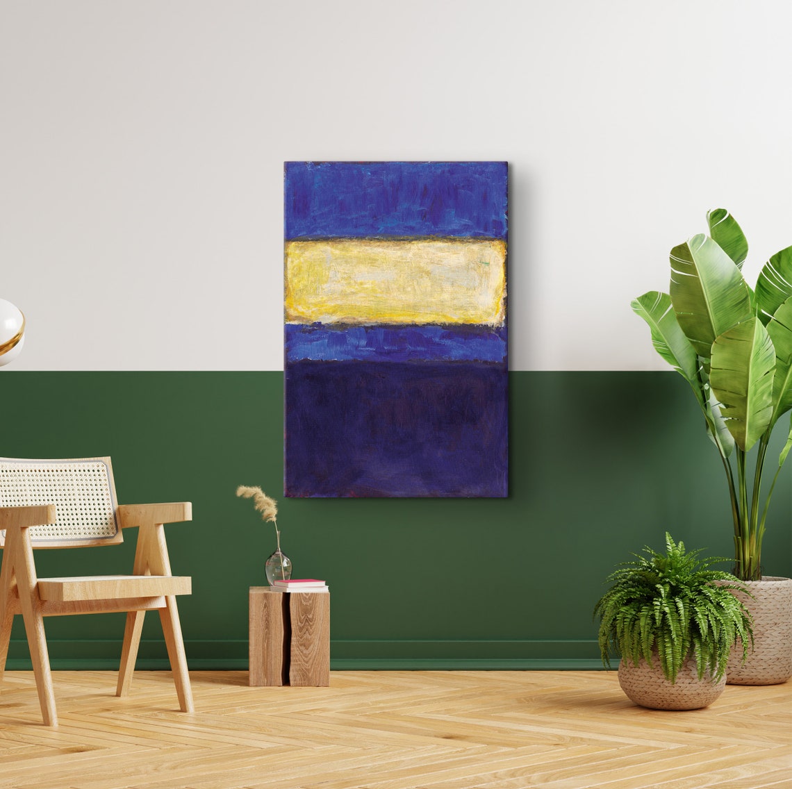 Mark Rothko Blue And Yellow Print Mark Rothko Extra Large Exhibition Poster Modern Art Expressionism Art Rothko Reproduction Art - Image 2