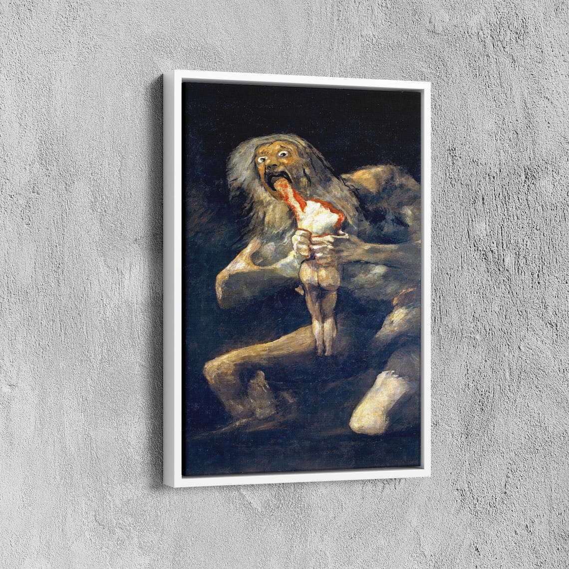 Francisco Goya Saturn Devouring His Son Classic Dark Art Poster - Image 6