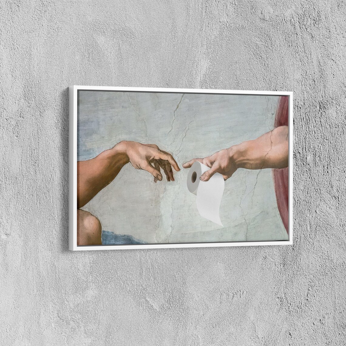 Funny Bathroom Poster Toilet Decor Bathroom Wall Decor Bathroom Poster Prank Gift Toilet Print Funny Wall Art Toilet Glass Art - Image 6