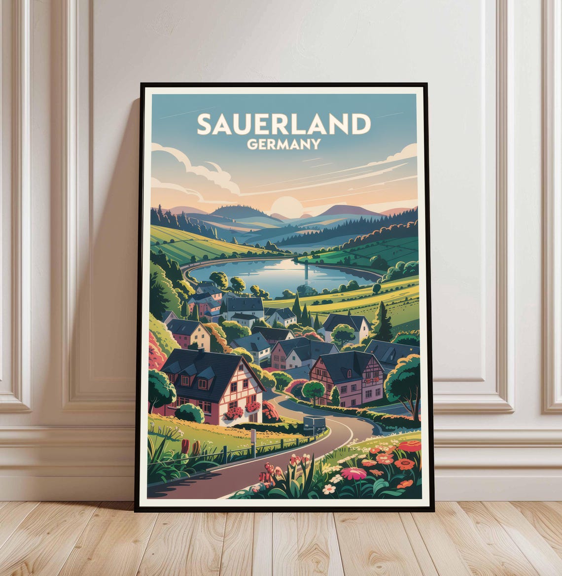 Sauerland Print Wall Art Poster Photo Travel Germany