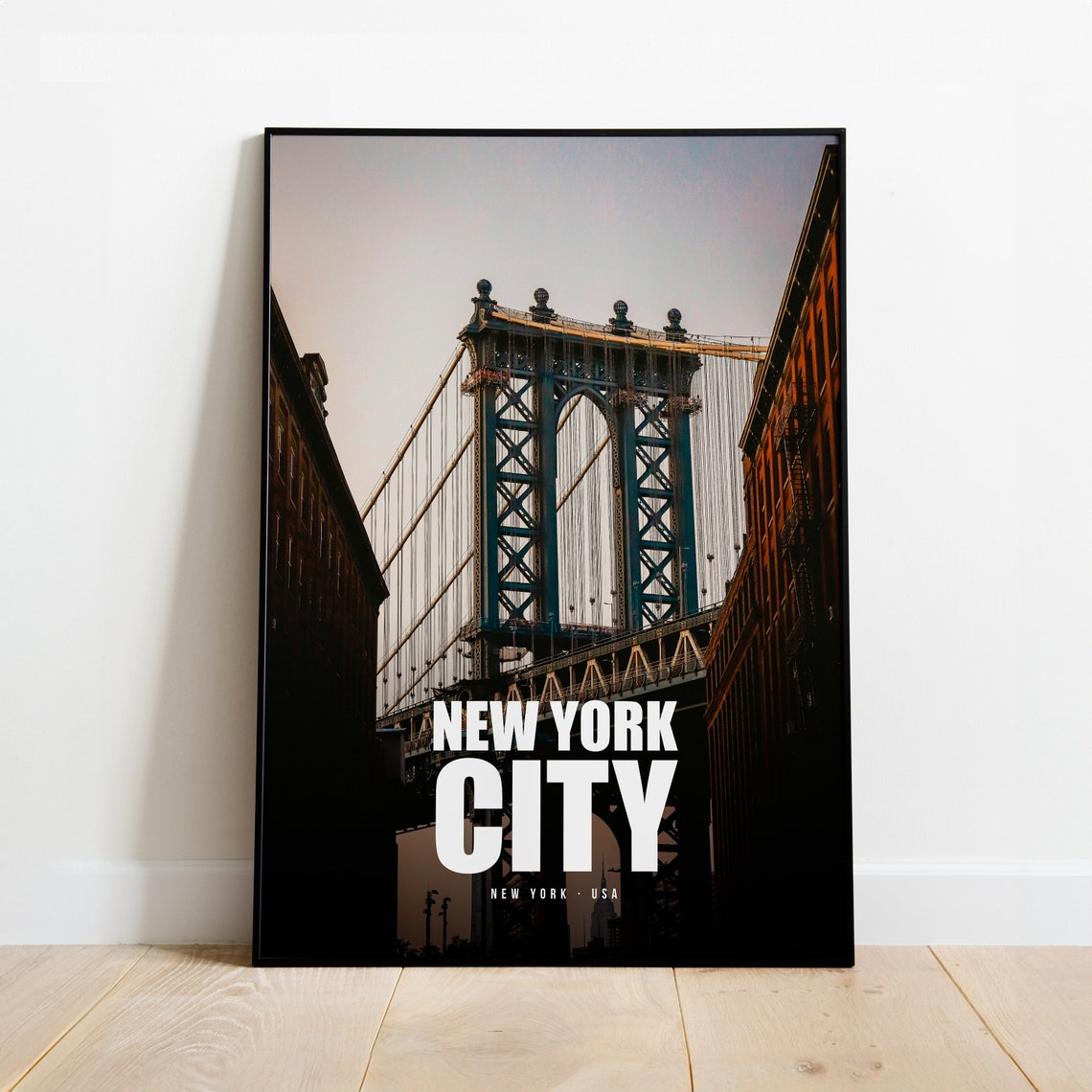 New York City Poster Print Wall Art Travel