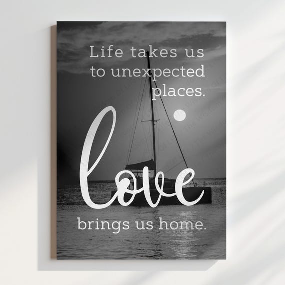 14family Sign Farmhouse Home Decor Wall Art Black And White Love Quote Home Quote Housewarming Gift Gift