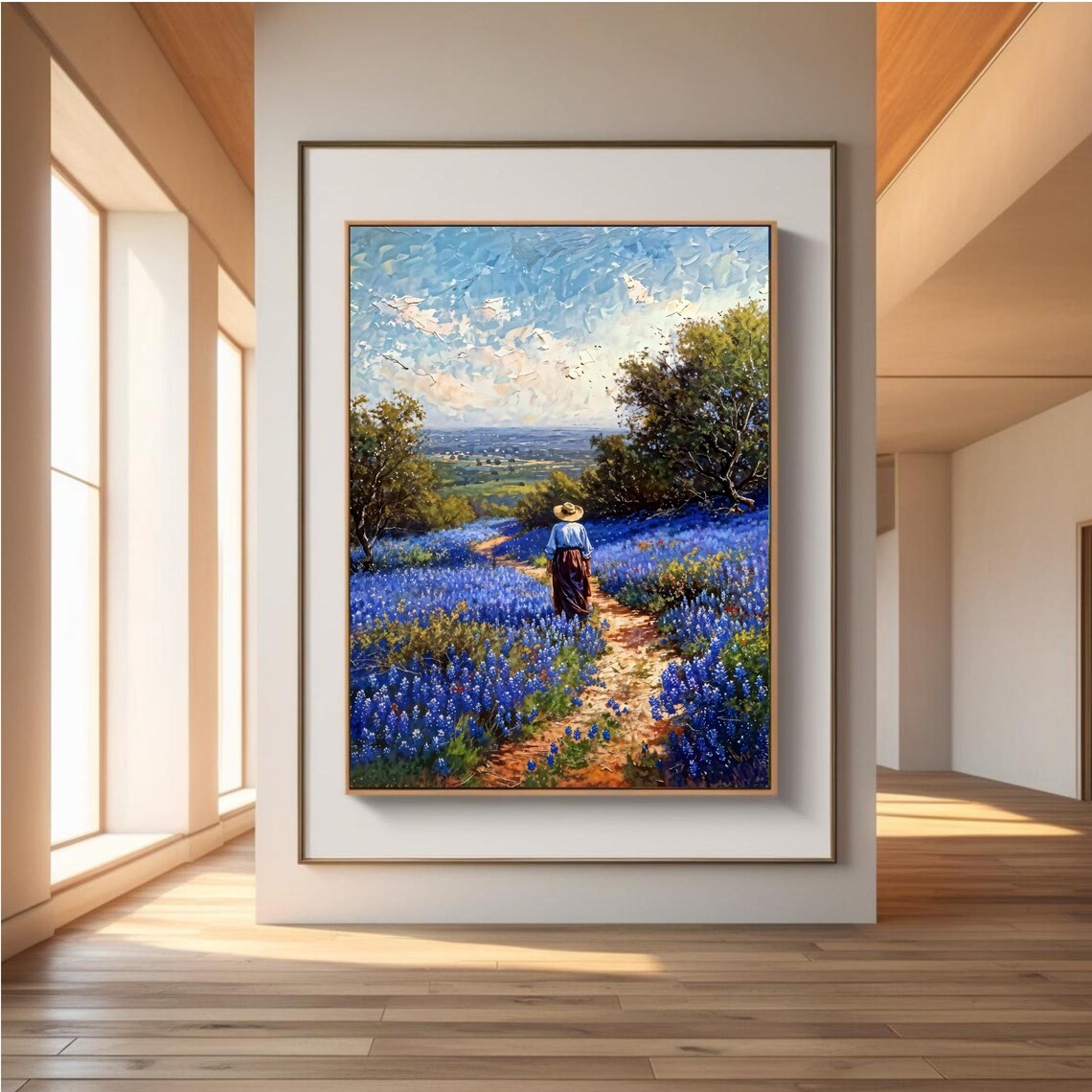 Impressionist Landscape - Traditional Travel Poster - Image 2