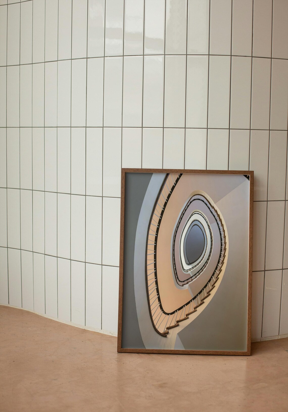 Abstract Spiral Staircase, Modern Minimalist Architecture - Image 5