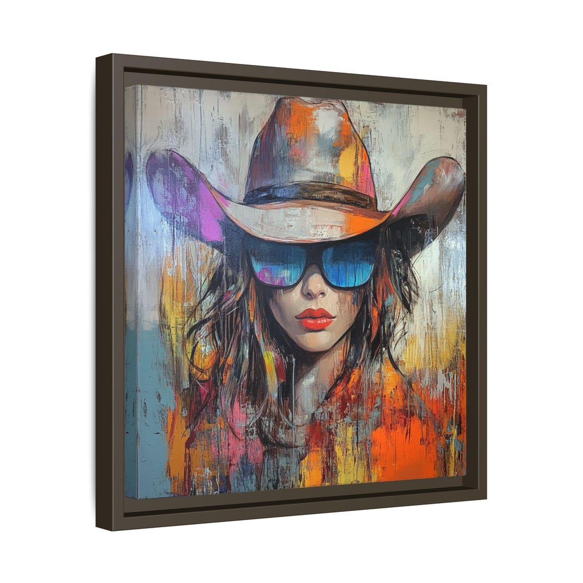 Cowgirl Art Print, Rustic Western Gift - Image 3