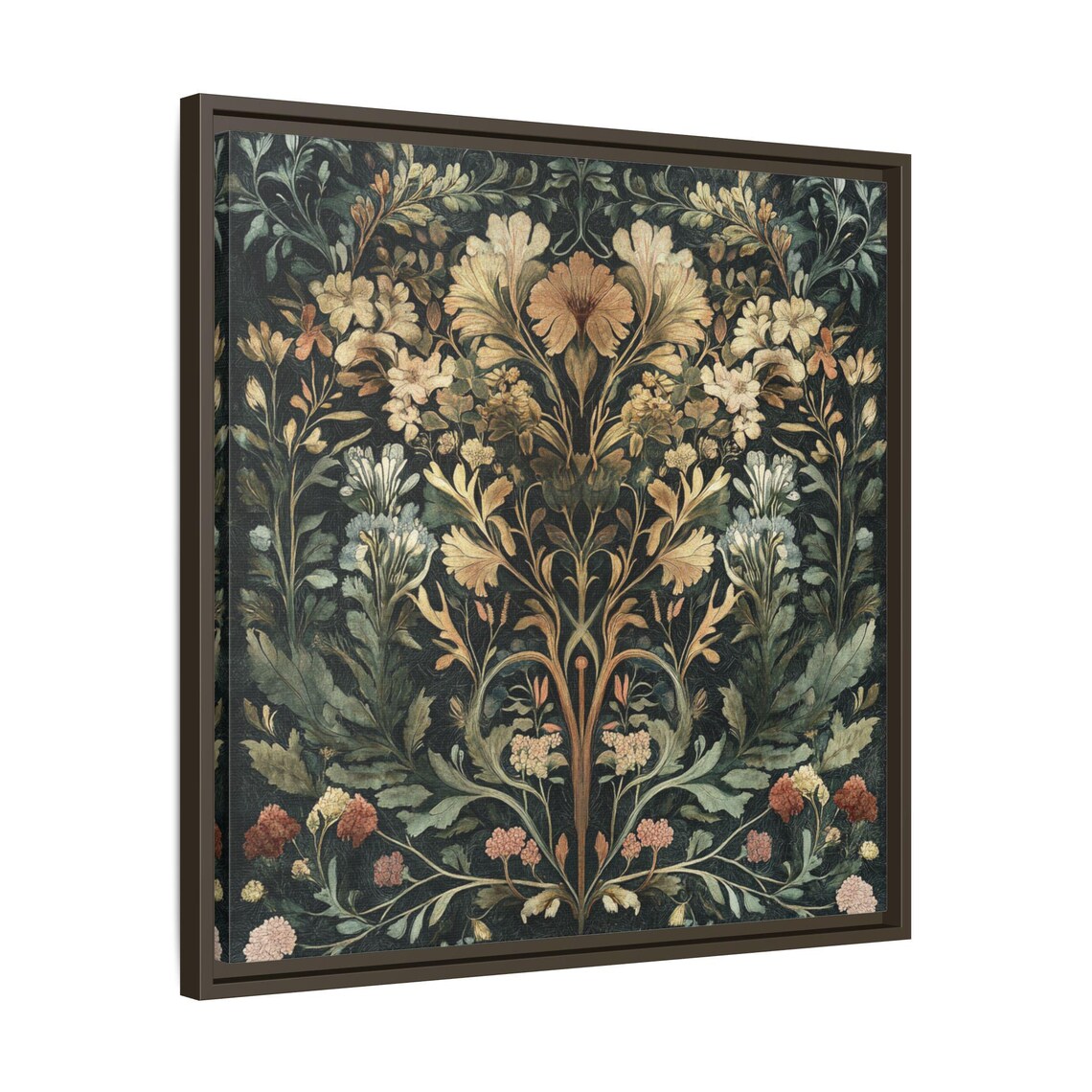 William Morris Inspired Floral Art, Vintage Botanical - Image 2