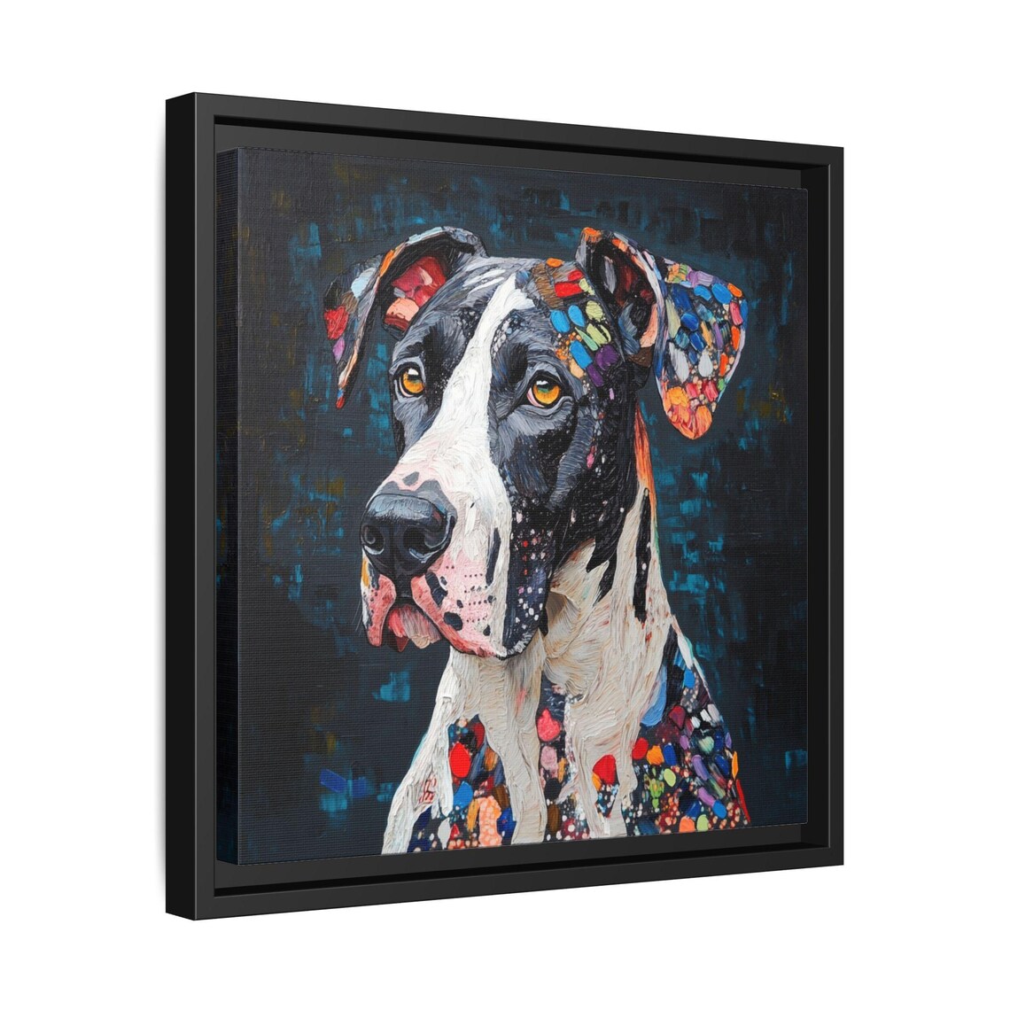 Great Dane Portrait, Modern Dog Lover Decor - Image 2