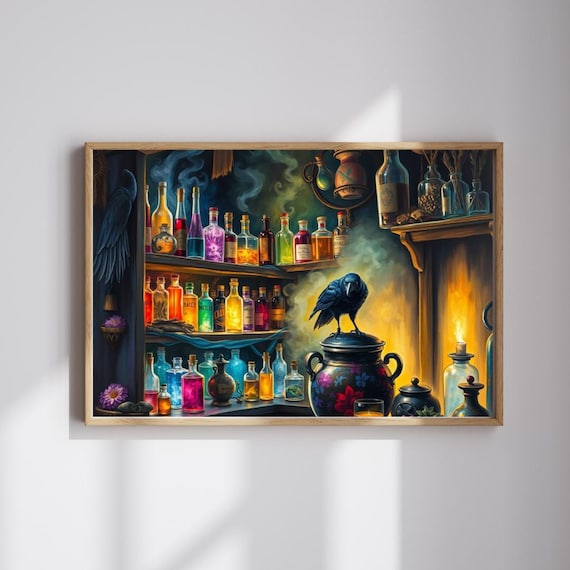 Mystical Potion Puzzle Enchanting Jigsaw For Adults