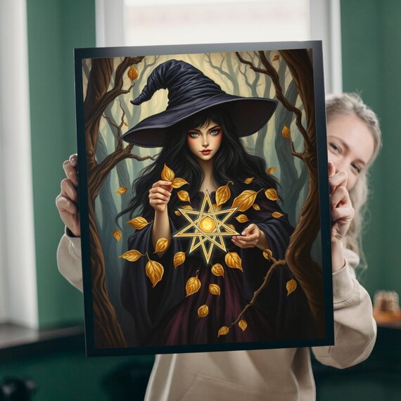 Magical Witch Puzzle Ashes And Embers Jigsaw For Adults