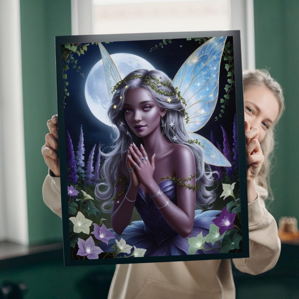 Moonlit Fairy Jigsaw Puzzle Mindful Family Game 1101014 Piece