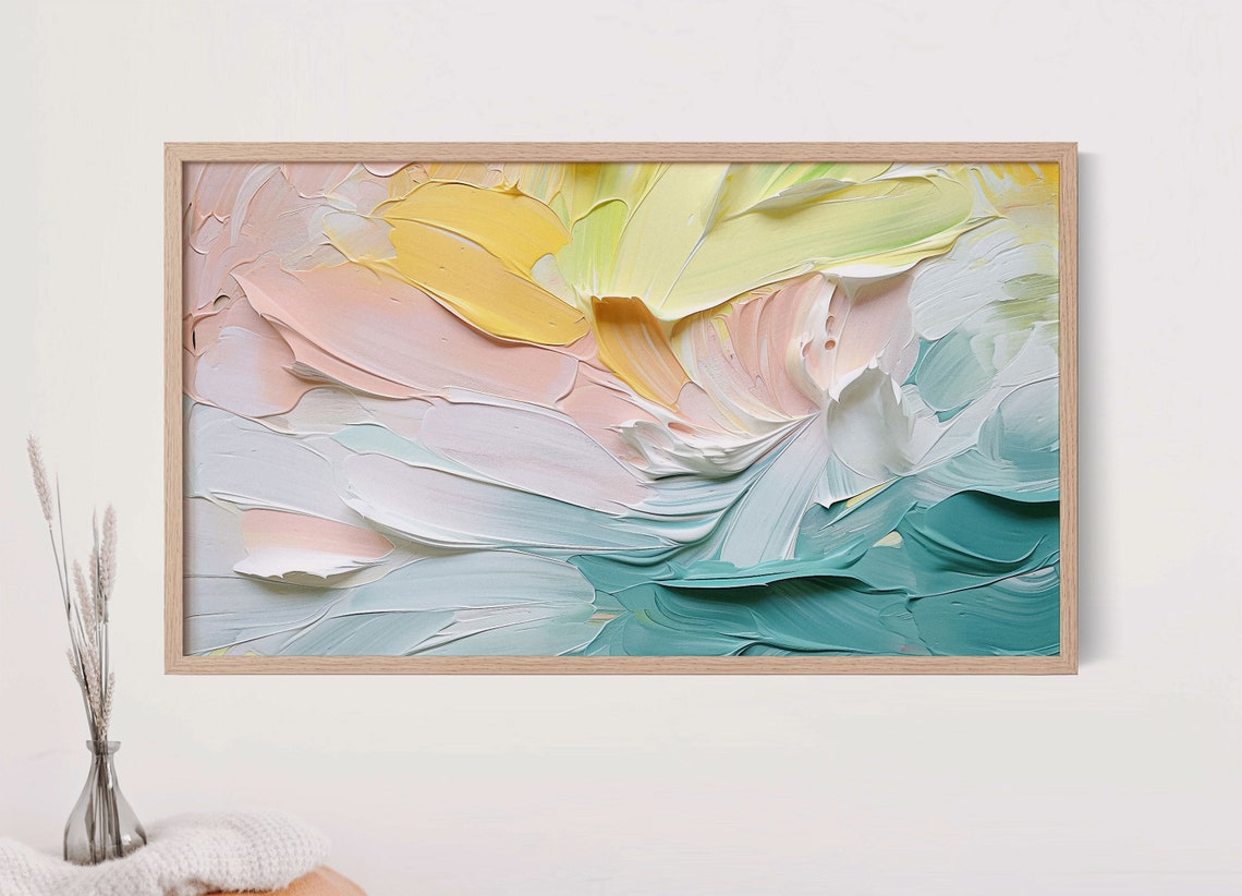 Abstract 3d Art For Samsung Frame Tv