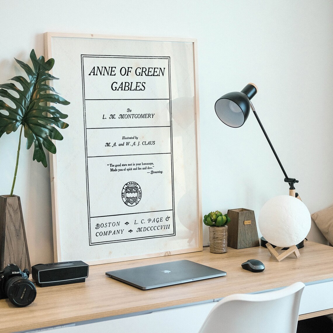 Anne Of Green Gables, 1908 Title Page Poster Print - Image 3