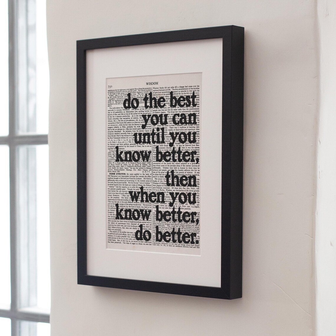 Maya Angelou Quote Art Print for Reading Nook Library - Image 4