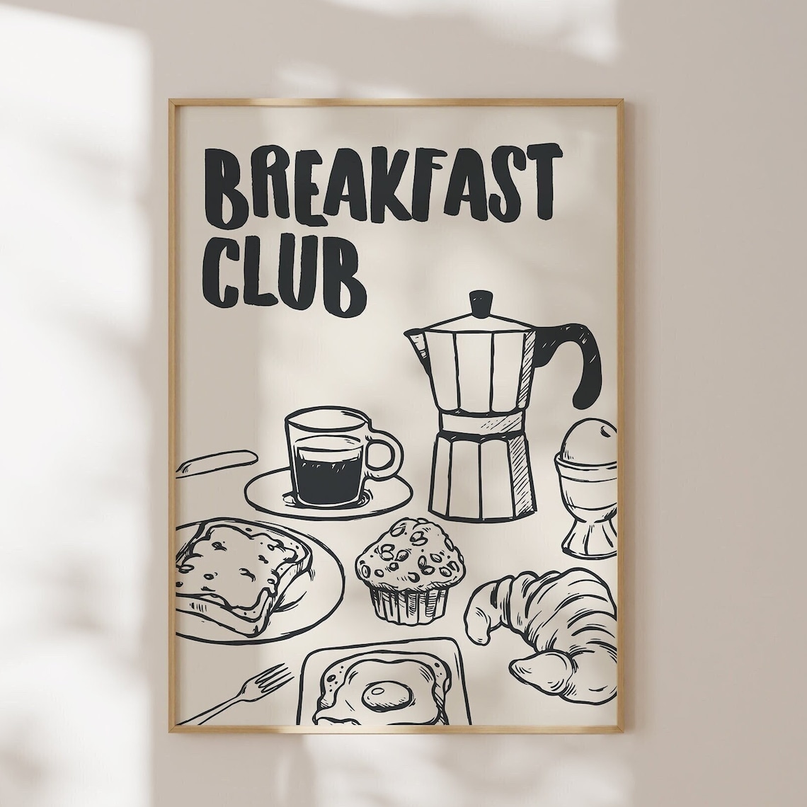 Breakfast Club Retro Dining Room Art Print - Image 4