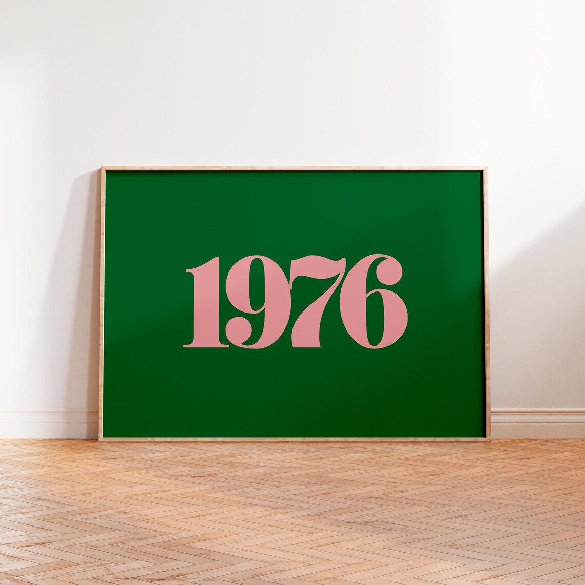 Personalised Year Typography Print, 2024 Poster - Image 2