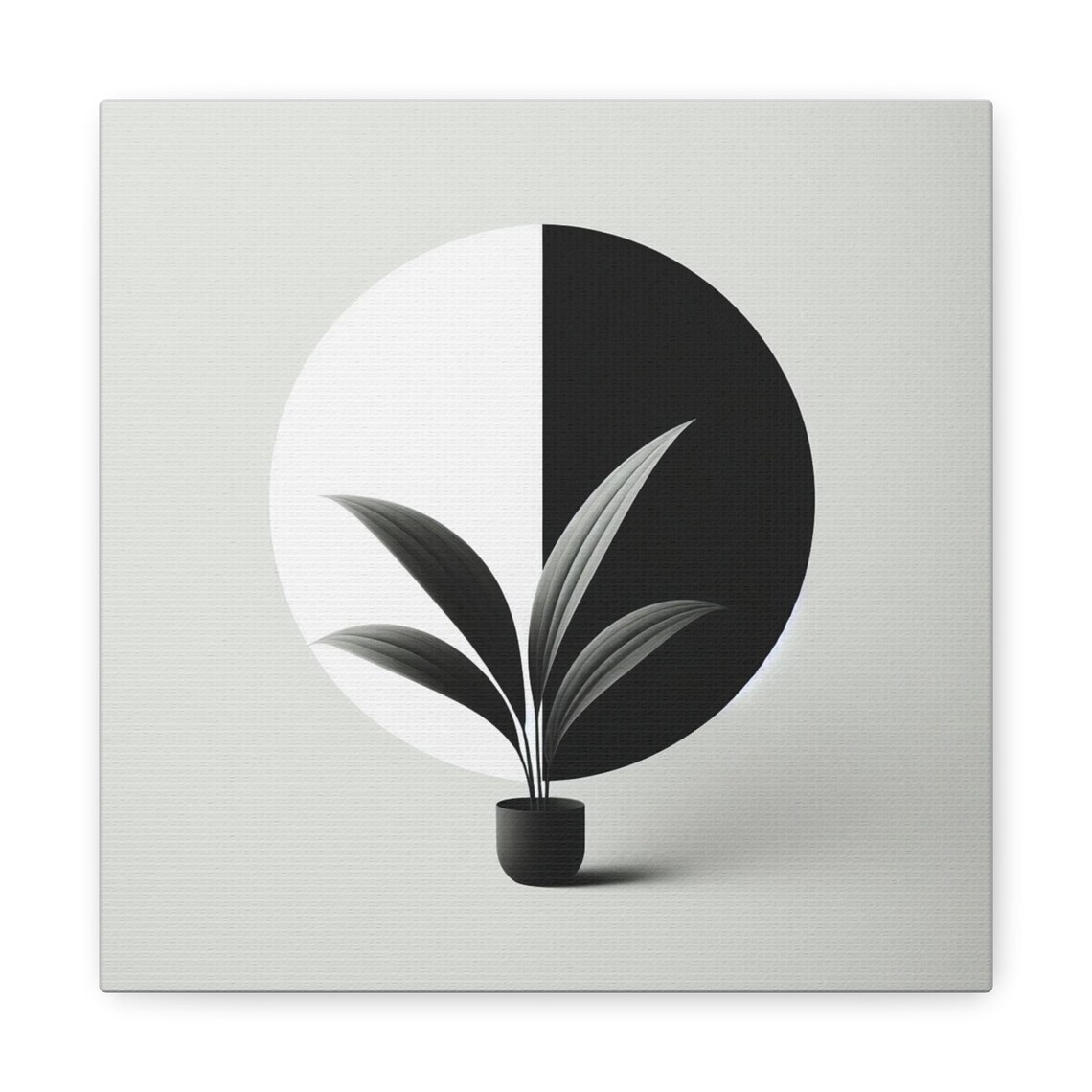 Modern Botanical Art Print, Minimalist Home Accent - Image 3
