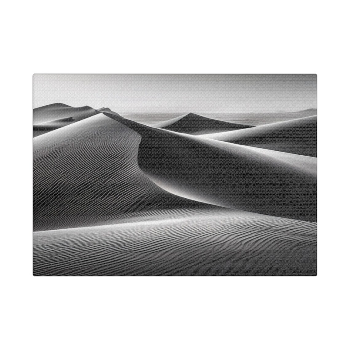 Modern Desert Landscape, Minimalist Home Gift
