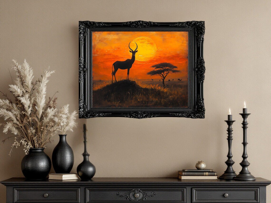 African Wildlife - Contemporary Travel Poster - Image 3