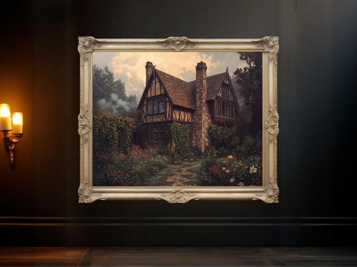 Enchanting Countryside - Traditional Travel Poster