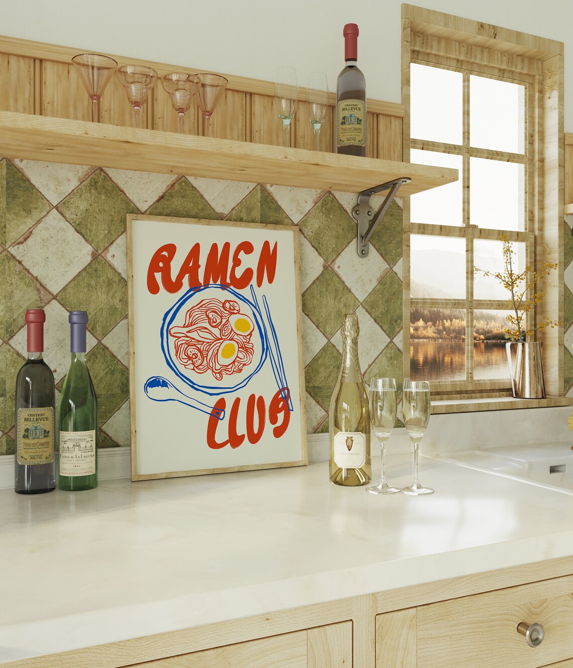 Ramen Lover Club Japanese Ramen Art Print - Image 3