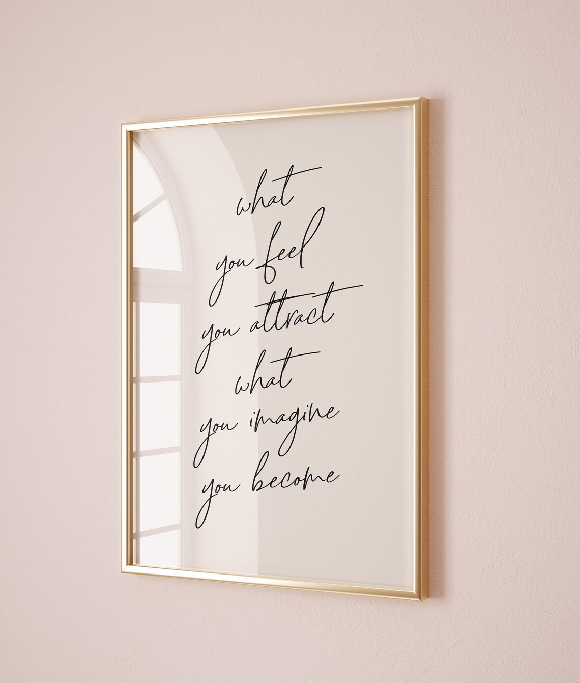 Self Love Manifestation Art Print, Spiritual Wall Art