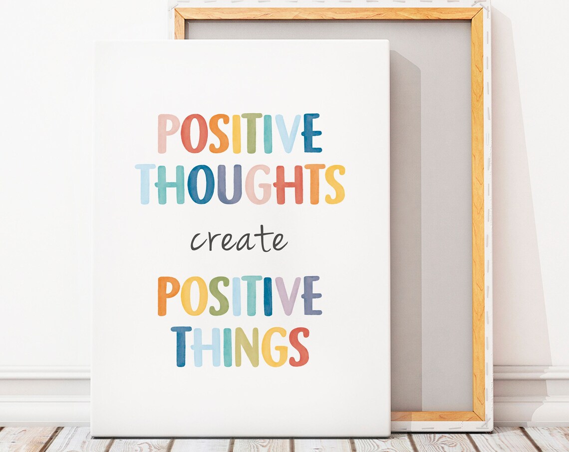Mental Health Daily Affirmation Poster Print - Image 4