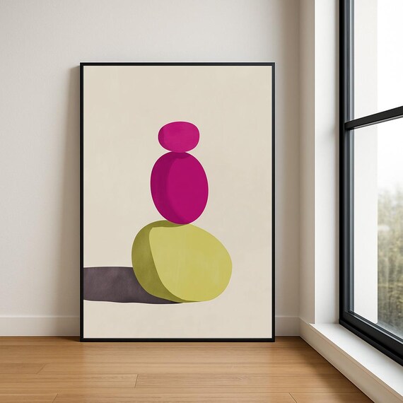 High Resolution Abstract Geometric Wall Art