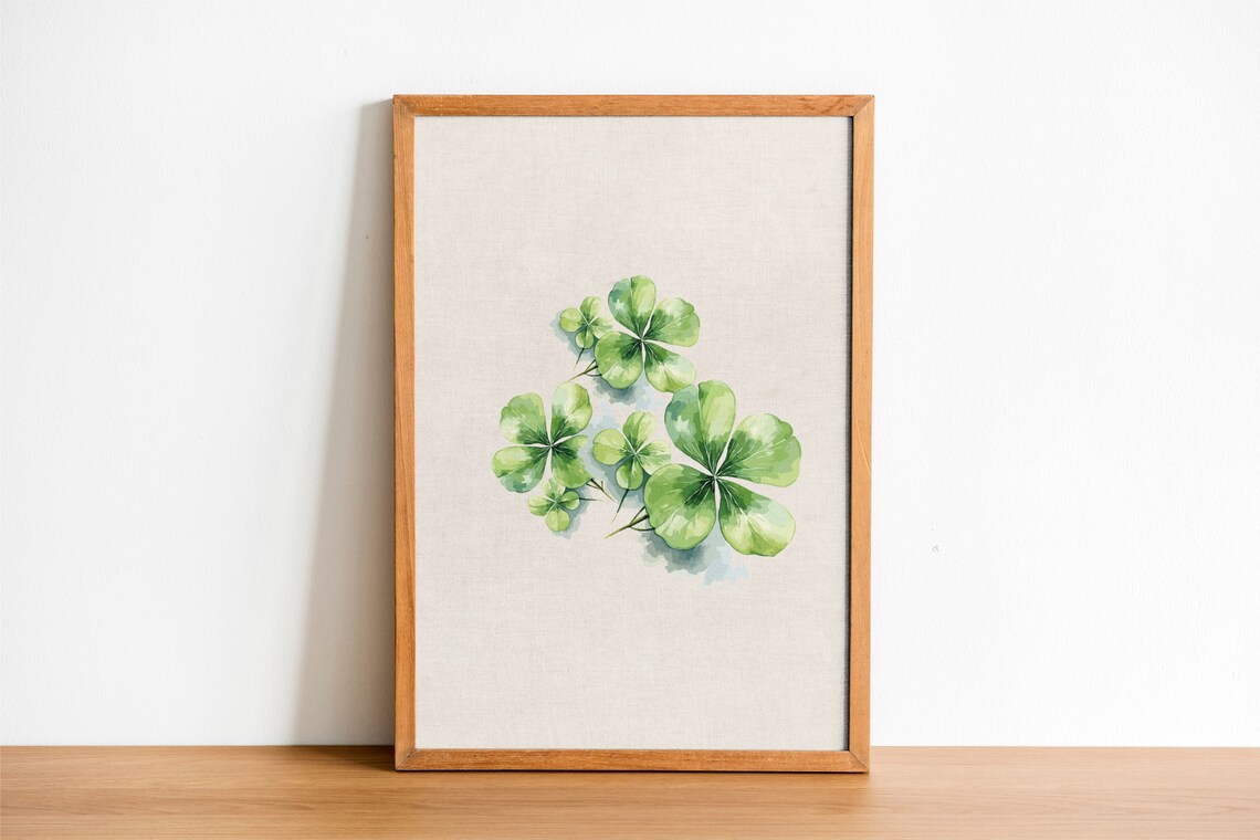 Shamrock Wall Art, St Patricks Day Decor