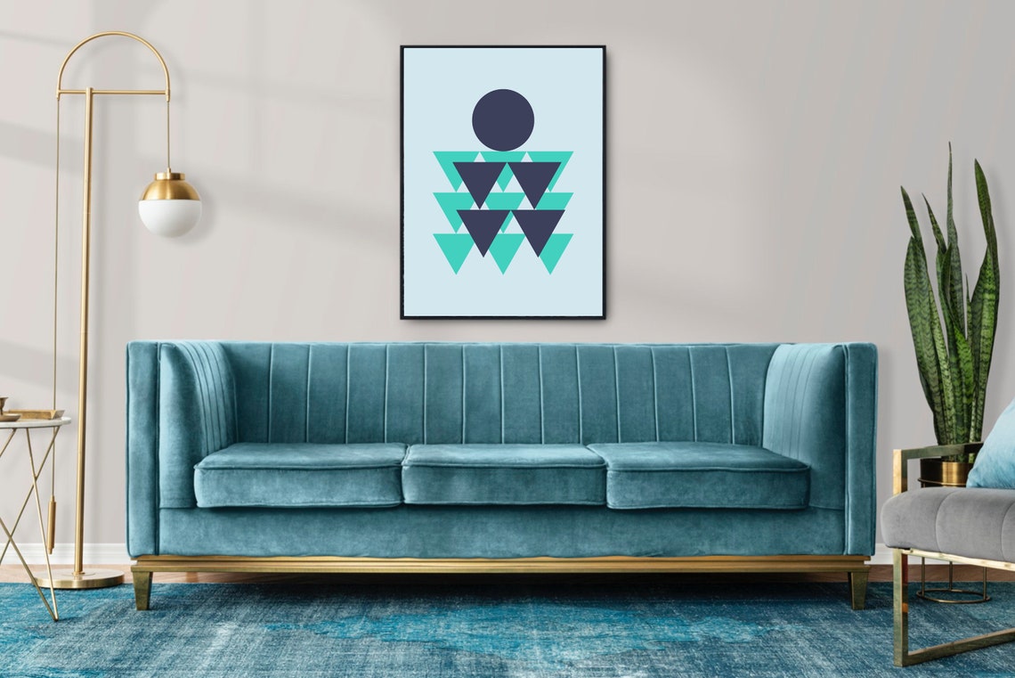 Geometric Abstract, Abstract Wall Art