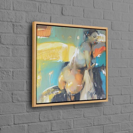 Nude Woman Art Print, Bedroom Wall Decor