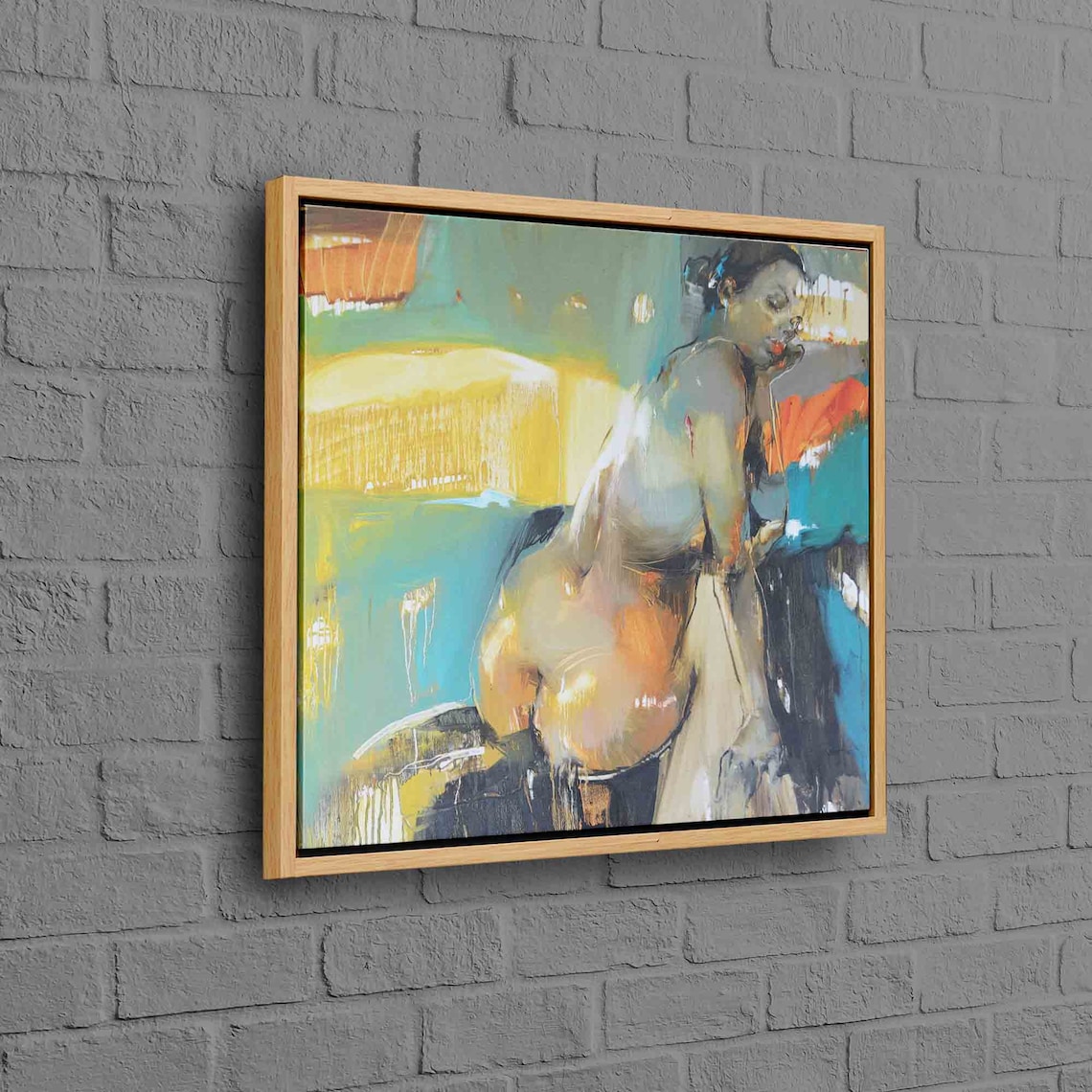 Nude Woman Art Print, Bedroom Wall Decor