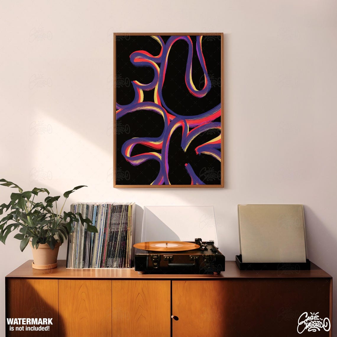 Funky Typography Art Print Funny Quote Indie Room Decor